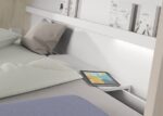 Horizontal folding bunk bed with a work area - Image 3