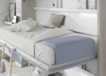 Horizontal folding bunk bed with a work area - Image 5
