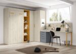 Youth bedroom with horizontal folding bed - Image 2