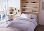 Room with folding bed and desk - Image 2