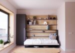 Folding bed with integrated table - Image 2