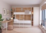 Folding bunk bed with sofa and trundle bed - Image 2