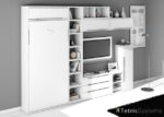 Living room with vertical folding bed - Image 2
