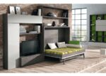 Dining room with 30 cm deep folding bed (wall composition only)
