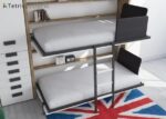 Bedroom with fold-Bedroom with fold-down bunk bed and corner wardrobe - Image 2