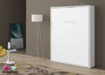 Wall composition for living room, with vertical folding bed of 150x190 - Image 2