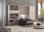 150x190 vertical folding bed with integrated sofa - Image 2