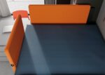 Youth room with horizontal folding bunk bed and study area. - Image 4