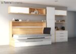 Vertical folding table with stool 90 x 190 - Image 3