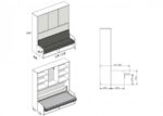 VERSATILE 190 x 90 folding sofa bed with wardrobe - Image 3