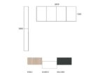 Study cube bed + folding double bed - Image 3