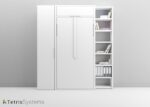 Living room folding bed 190x90 + Wardrobe + Bookcase - Image 4