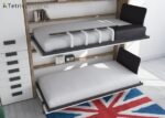 Bedroom with fold-Bedroom with fold-down bunk bed and corner wardrobe - Image 3