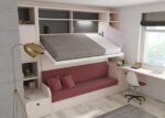 VERSATILE series folding bunk bed with sofa - Image 2
