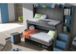 Children's room with folding bed-table-bunk bed - Image 2