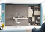 Studio with 135 vertical folding bed with wardrobe and study area. - Image 2