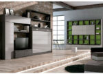 Dining room with 30 cm deep folding bed (wall composition only) - Image 2