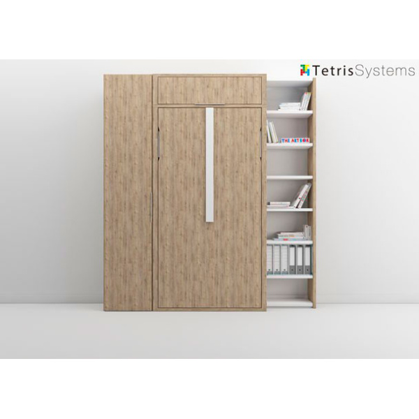 Living room folding bed 190x90 + Wardrobe + Bookcase