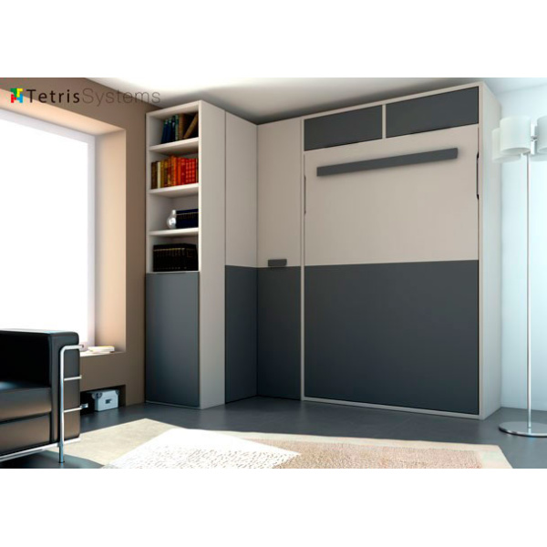 Bedroom with folding double bed