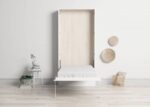 Vertical folding bed 90 x 190 with lower folding door - Image 3
