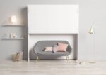 High folding bed with ladder and guard - Image 3