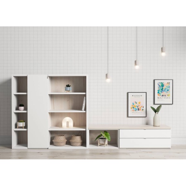 Bookcase + sideboard pack