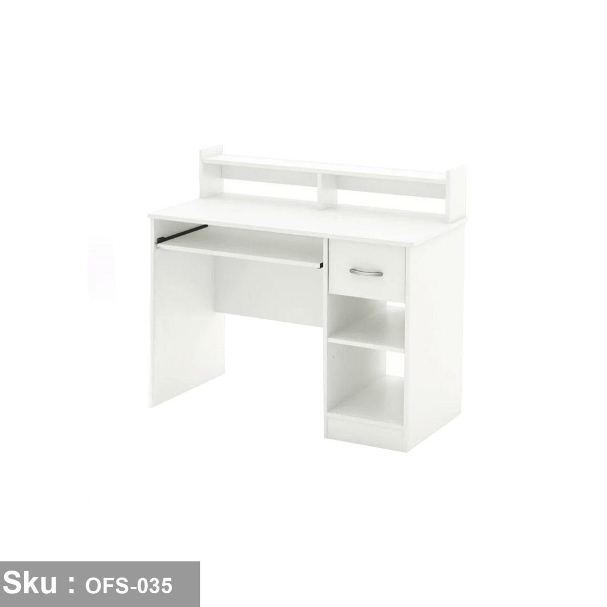 Treated Spanish MDF wood desk - OFS-035 - Image 2