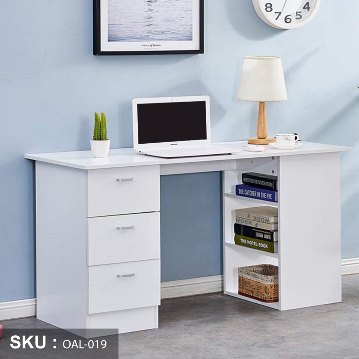 High-quality MDF wooden desk - OAL-019 - Image 1