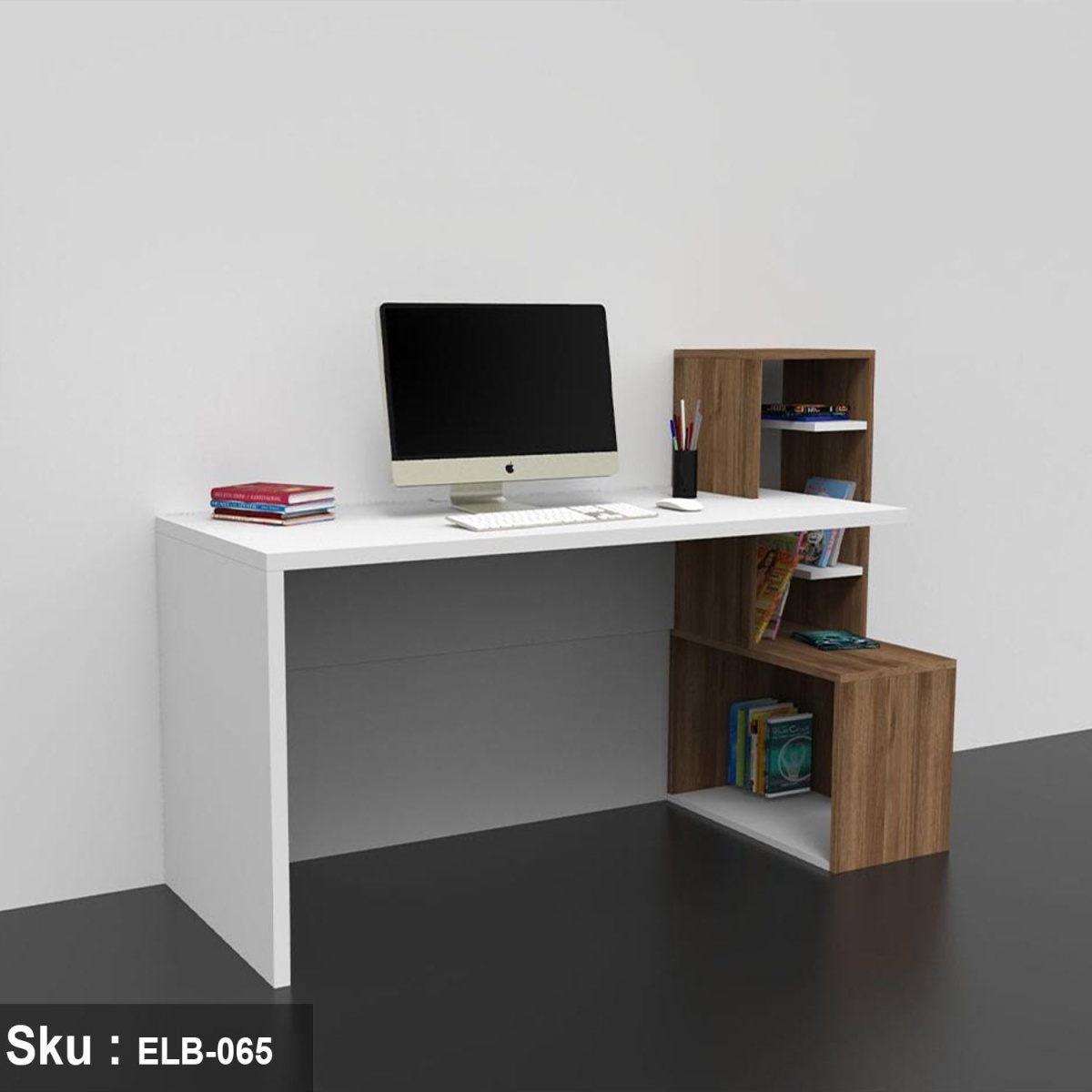 Malari desk 120 * 75 Spanish MDF wood with 18 mm melamine front - Image 1