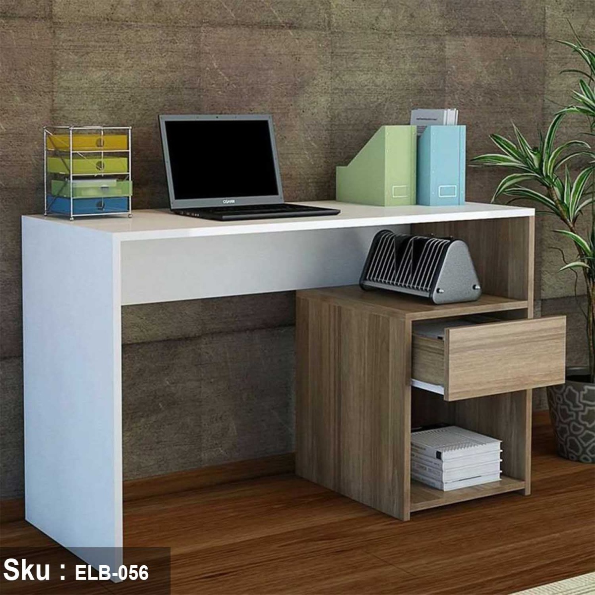 Lonzana office 120 * 80 MDF wood Spanish - Image 1