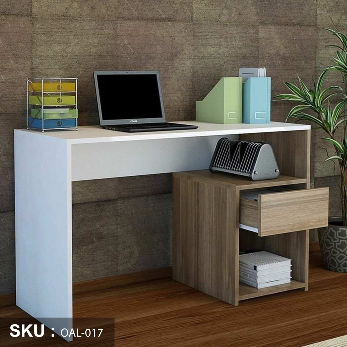 High-quality MDF wooden desk - OAL-017 - Image 1