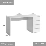 High-quality MDF wooden desk - OAL-015 - Image 3