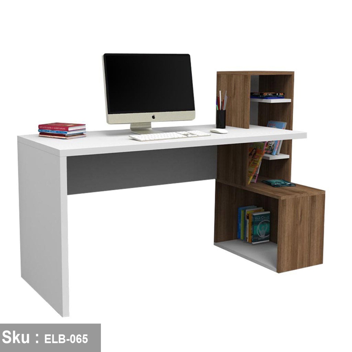 Malari desk 120 * 75 Spanish MDF wood with 18 mm melamine front - Image 2