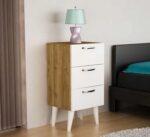 High quality MDF wooden nightstand - ELM-086 - 80cmX40cm
