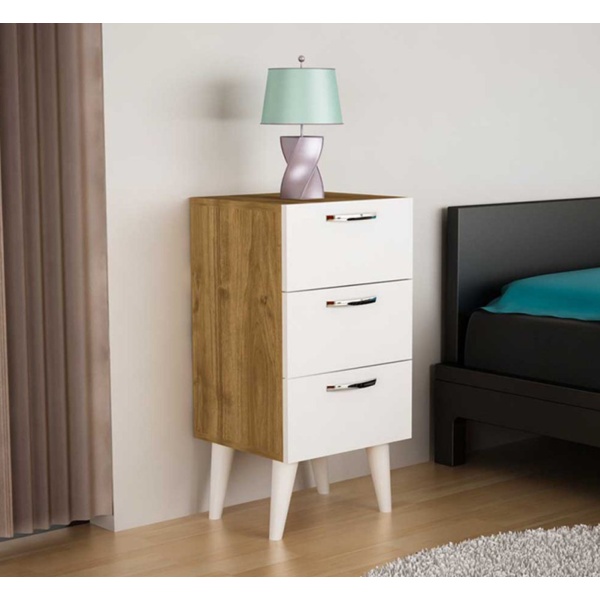 High quality MDF wood nightstand - OUBE-013