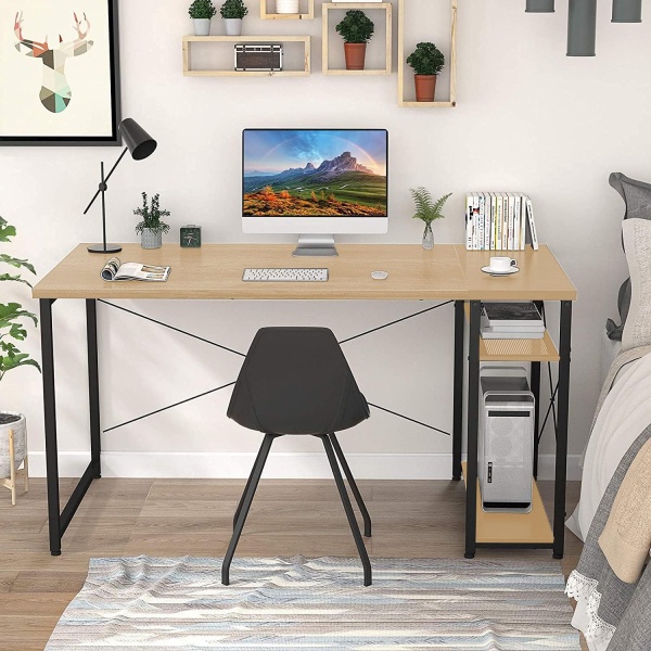 Melamine Wooden Desk - MTC-008- 120cmX90cm - Beige Color