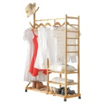 Dhyana Rolling Clothes Rack organizer - Image 2