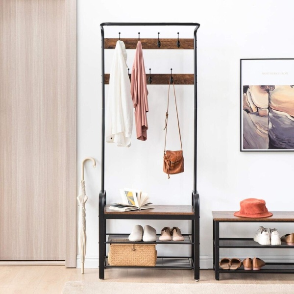 Metado Metal Clothes Rack | Black