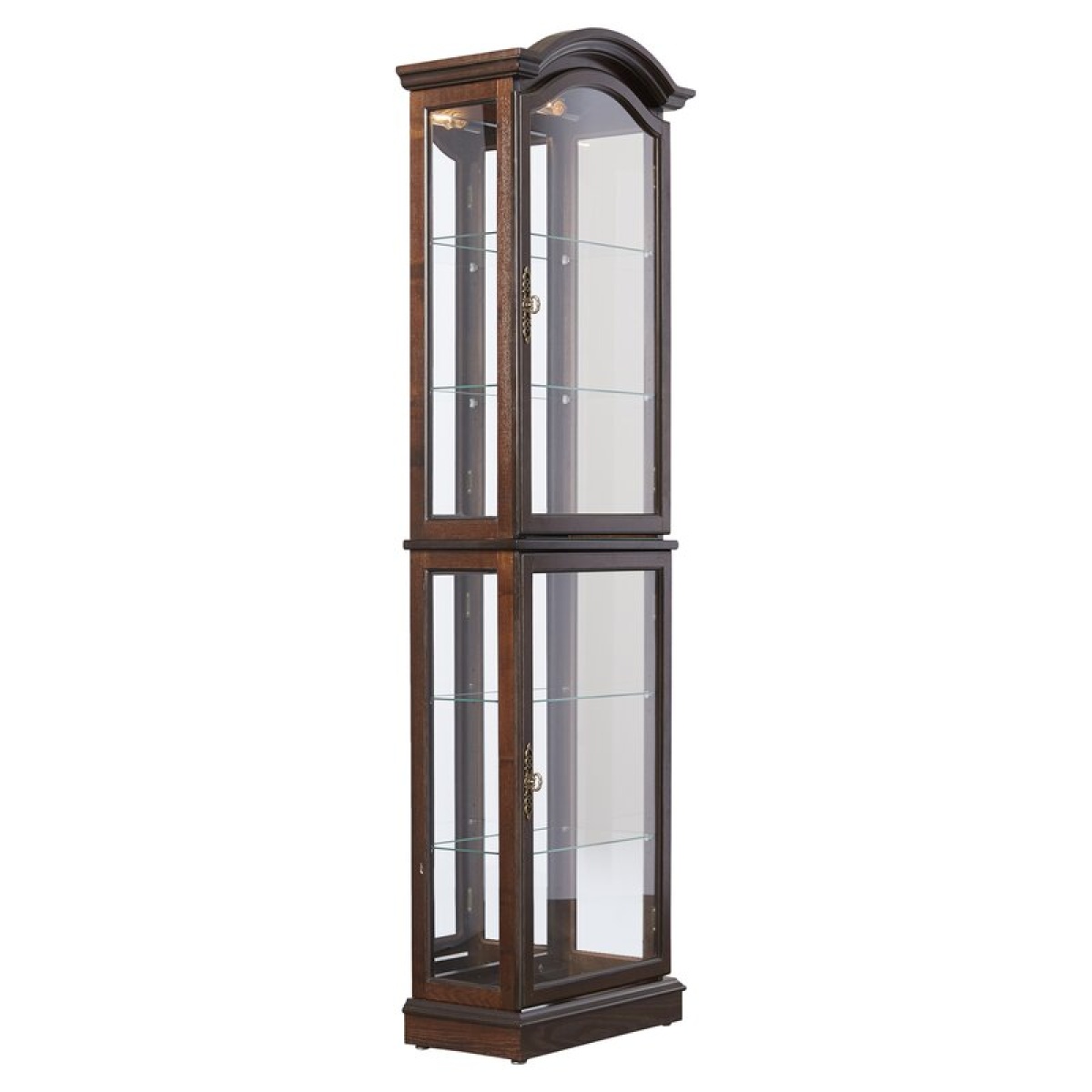 Ping Lighted Curio Cabinet - Image 3