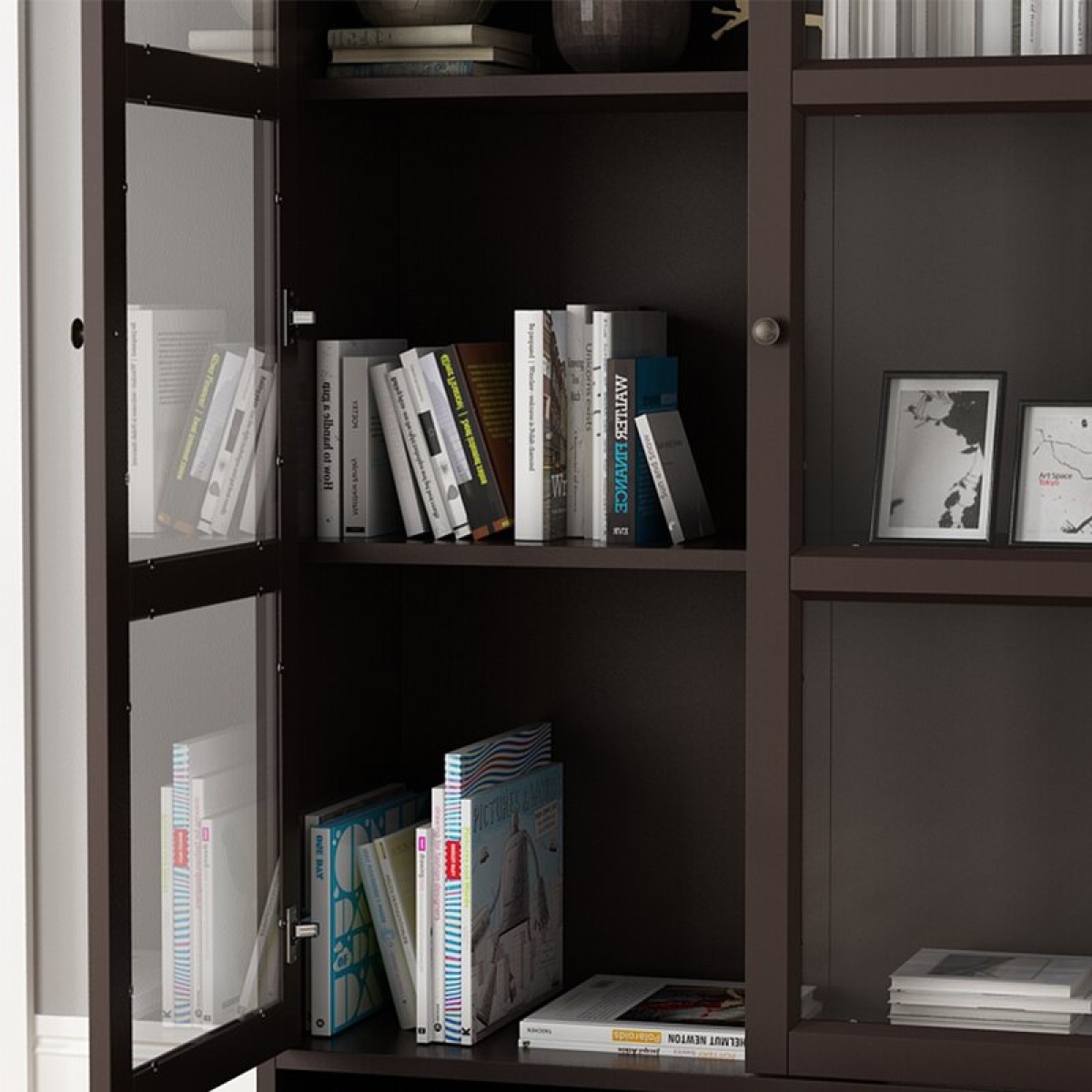 Cabinet With Glass Doors - Image 5