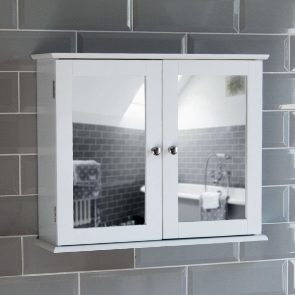 Monda Bath Vida Double Door Mirrored