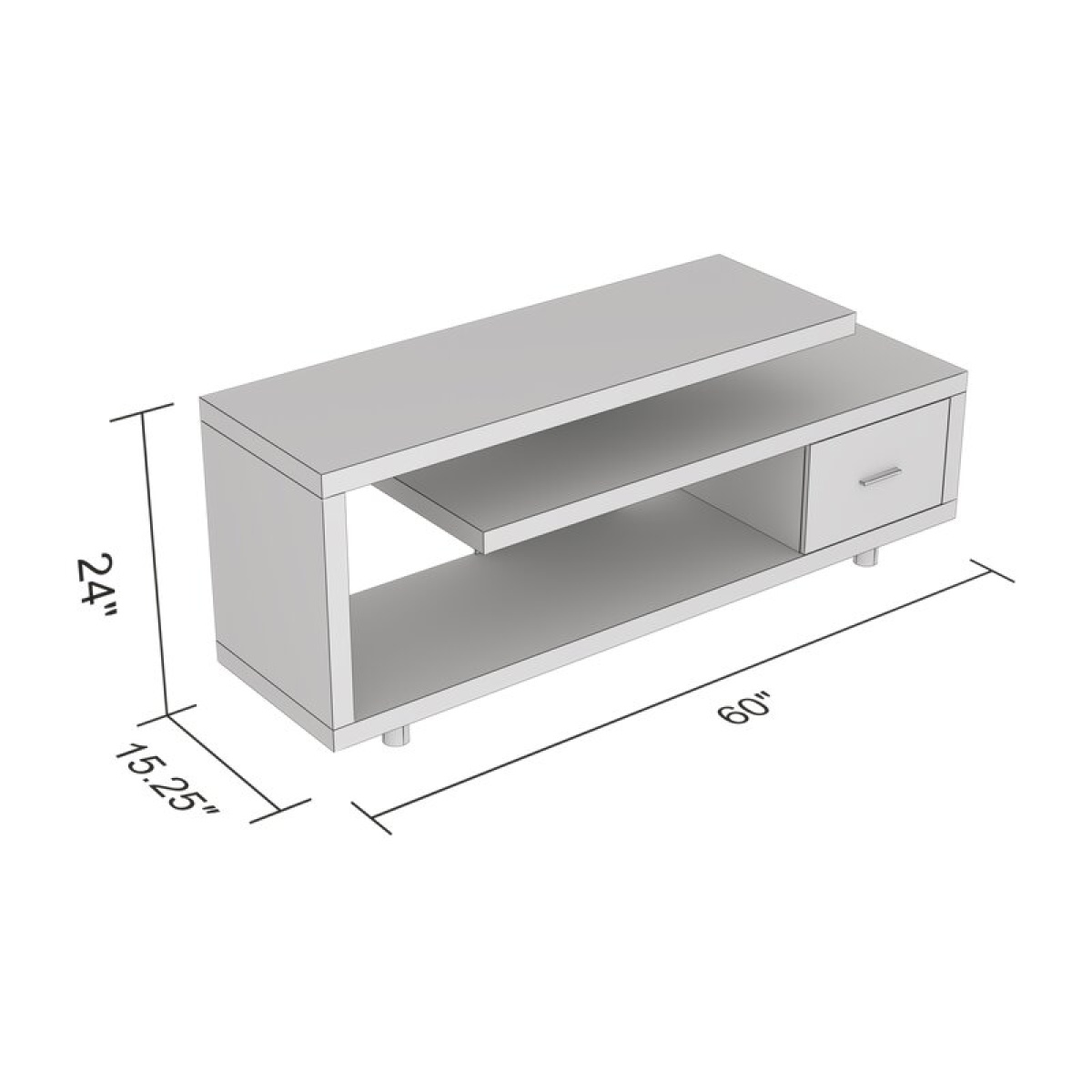 Vesperina TV Stand for TVs - Image 6