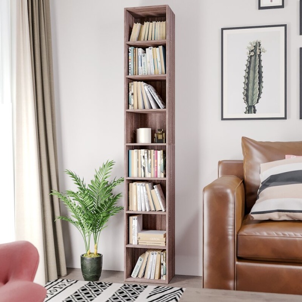 Pro-long Wooden Bookcase | 7 shelves