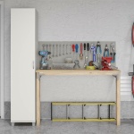 Natty Bathroom Storage Cabinet With Shelves - Image 3