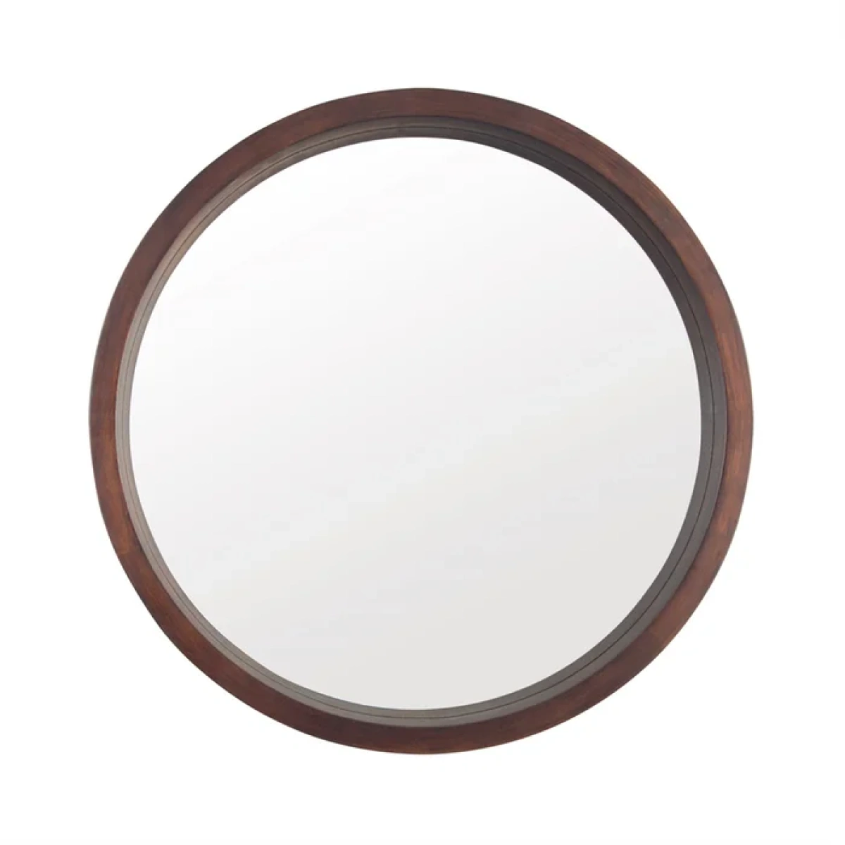 Gravity Round Wood Wall Mirror - Image 4