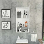 Tallis Modern Bathroom Mirror with Cabinet