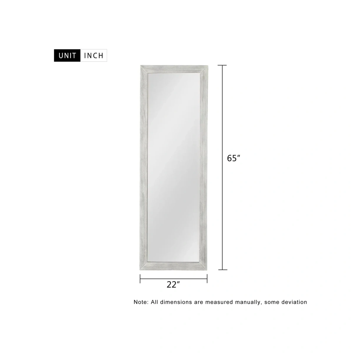 Valka Multi-purpose Full Length Rectangle Mirror - Image 4