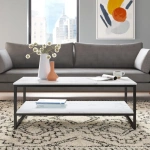 Madera Two Tier Coffee Table with Storage - Image 2