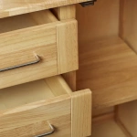 Wobbi Wooden Rolling Kitchen Island - Image 4