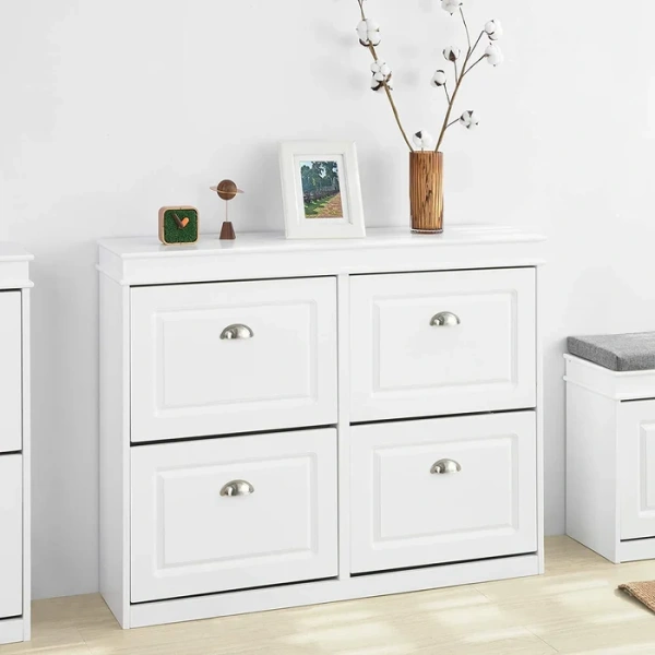 Posto Shoe Storage Cabinet - 4 Drawers